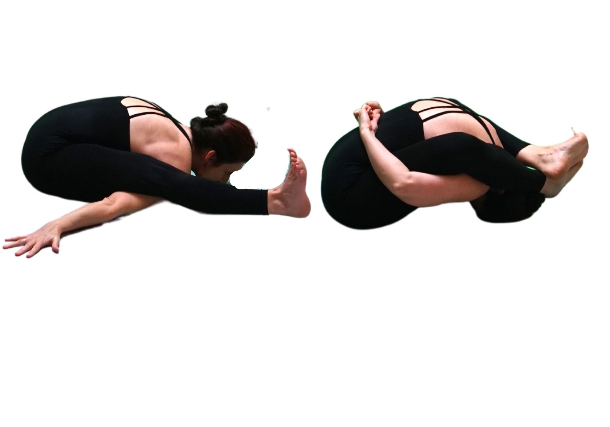 Posture de yoga : supta kurrmasana